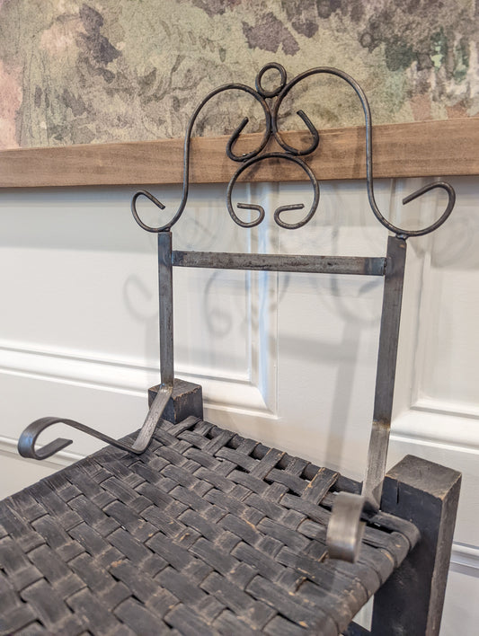 Ornate Metal Wall Dish Display