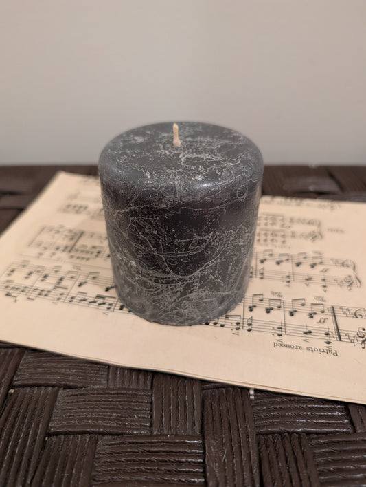 Green Marble Candle