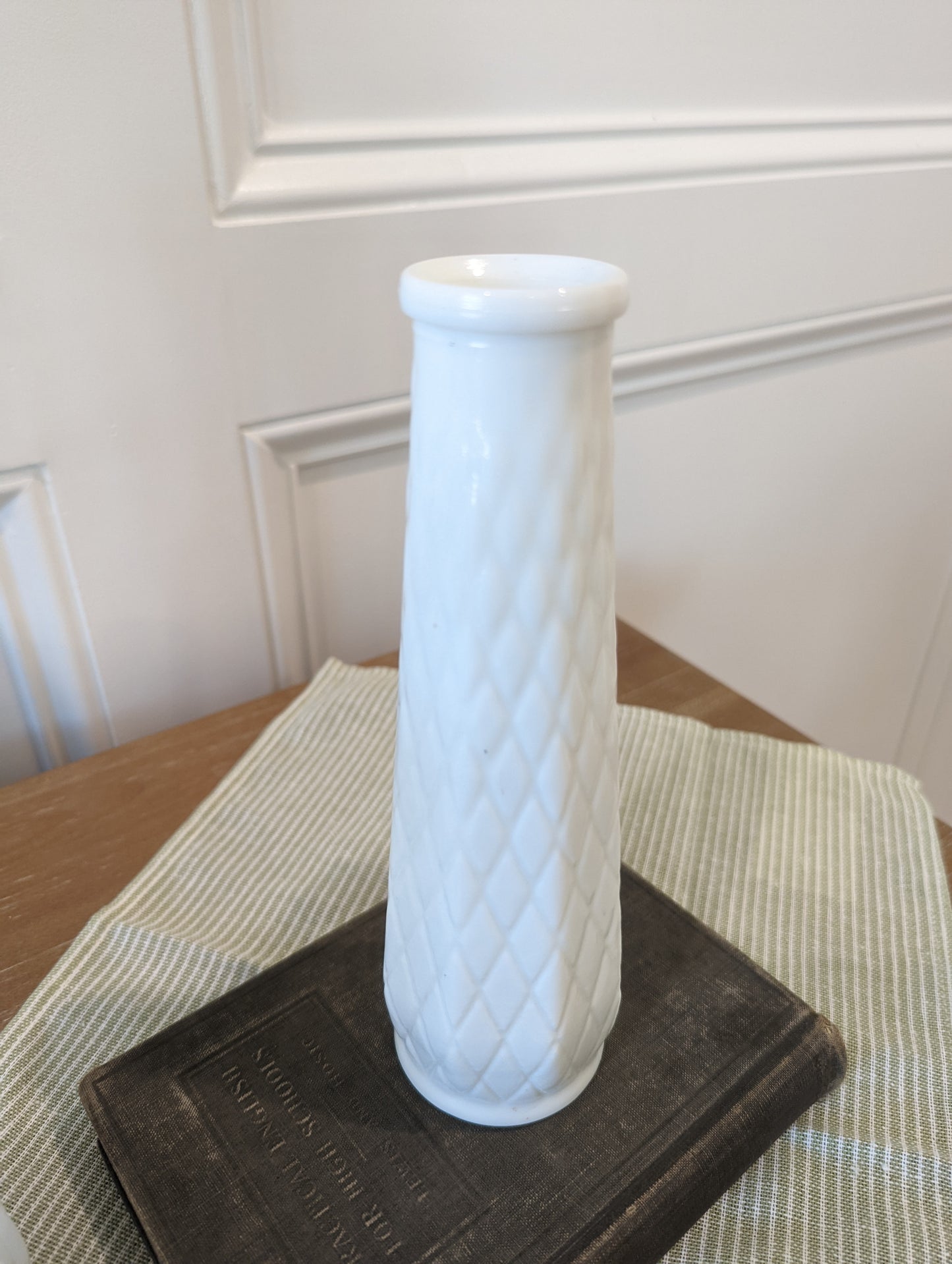 Milk Glass Vase