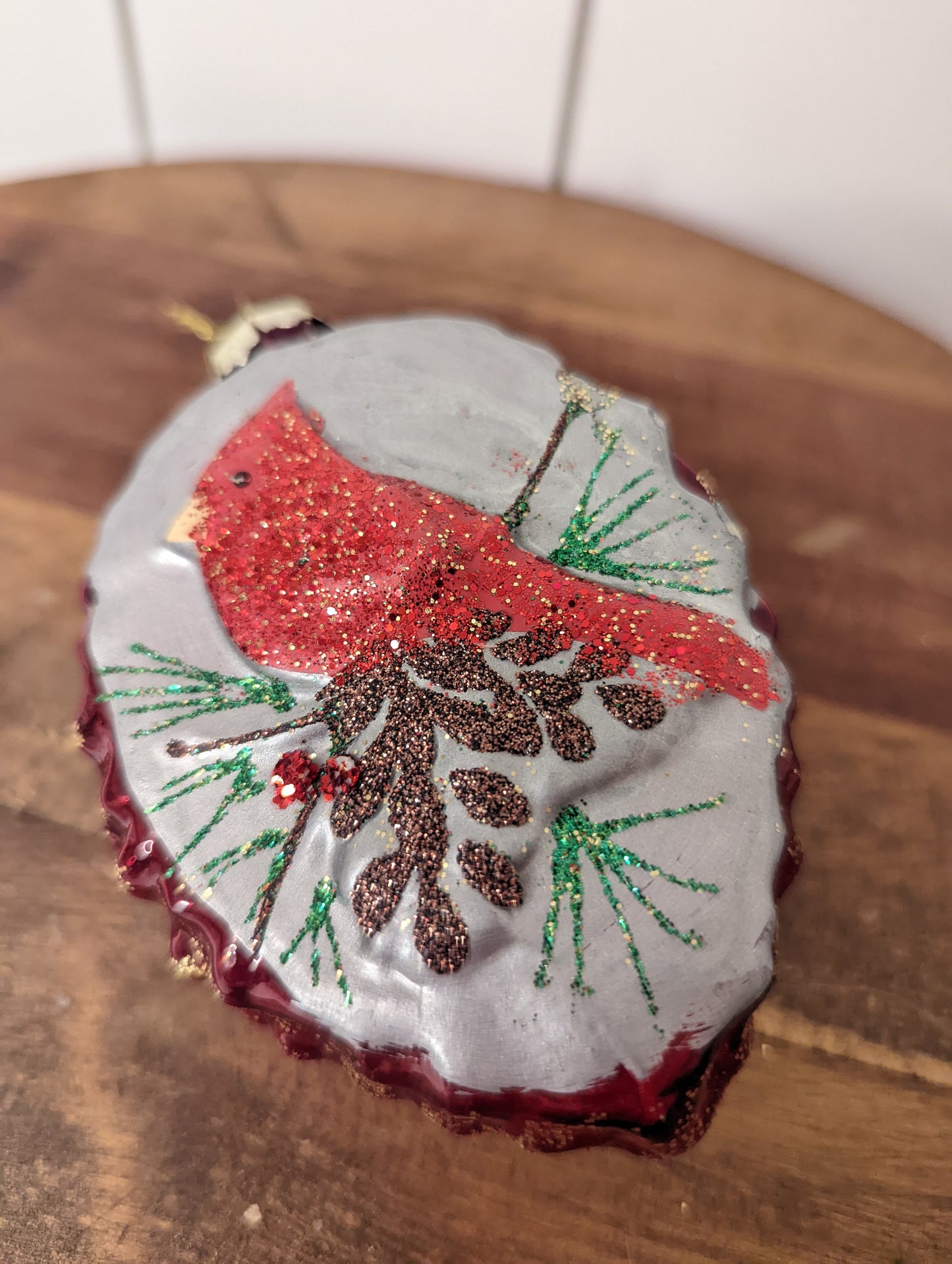 Cardinal Ornament