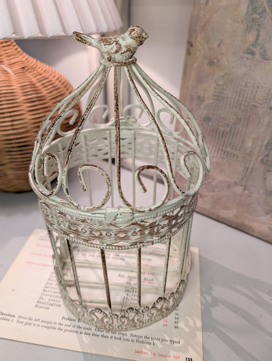 Shabby Chic Birdcage
