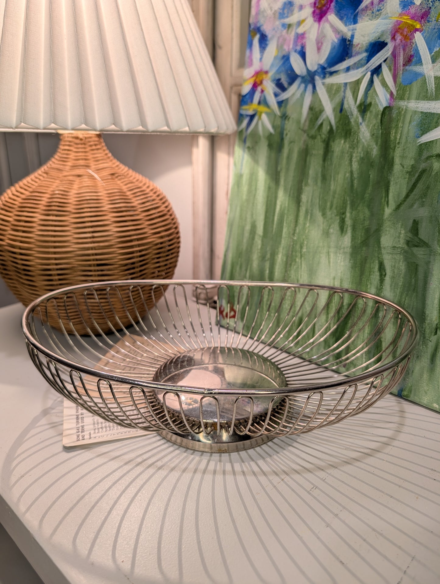 Silver Wire Bowl