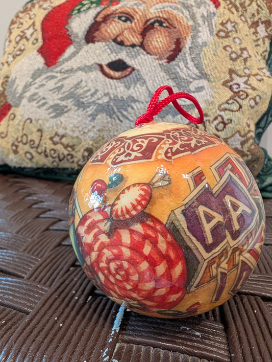Vintage Candy Ornament