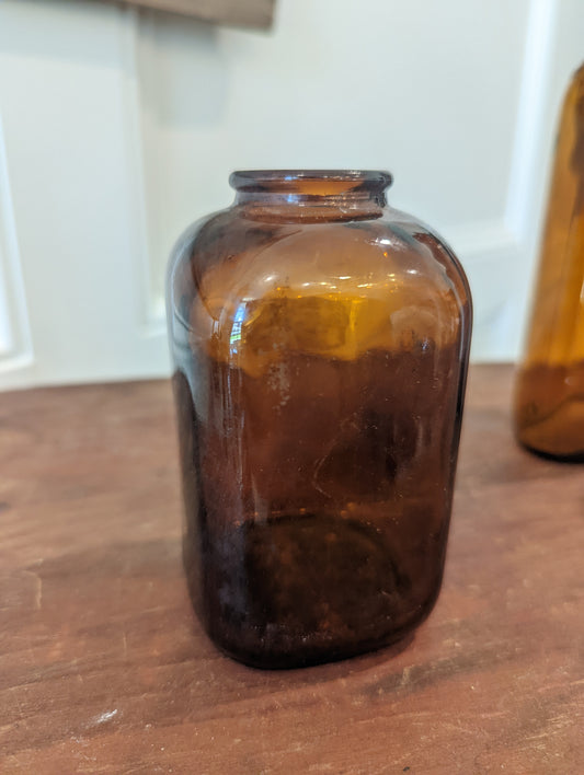 Small Amber Bottle