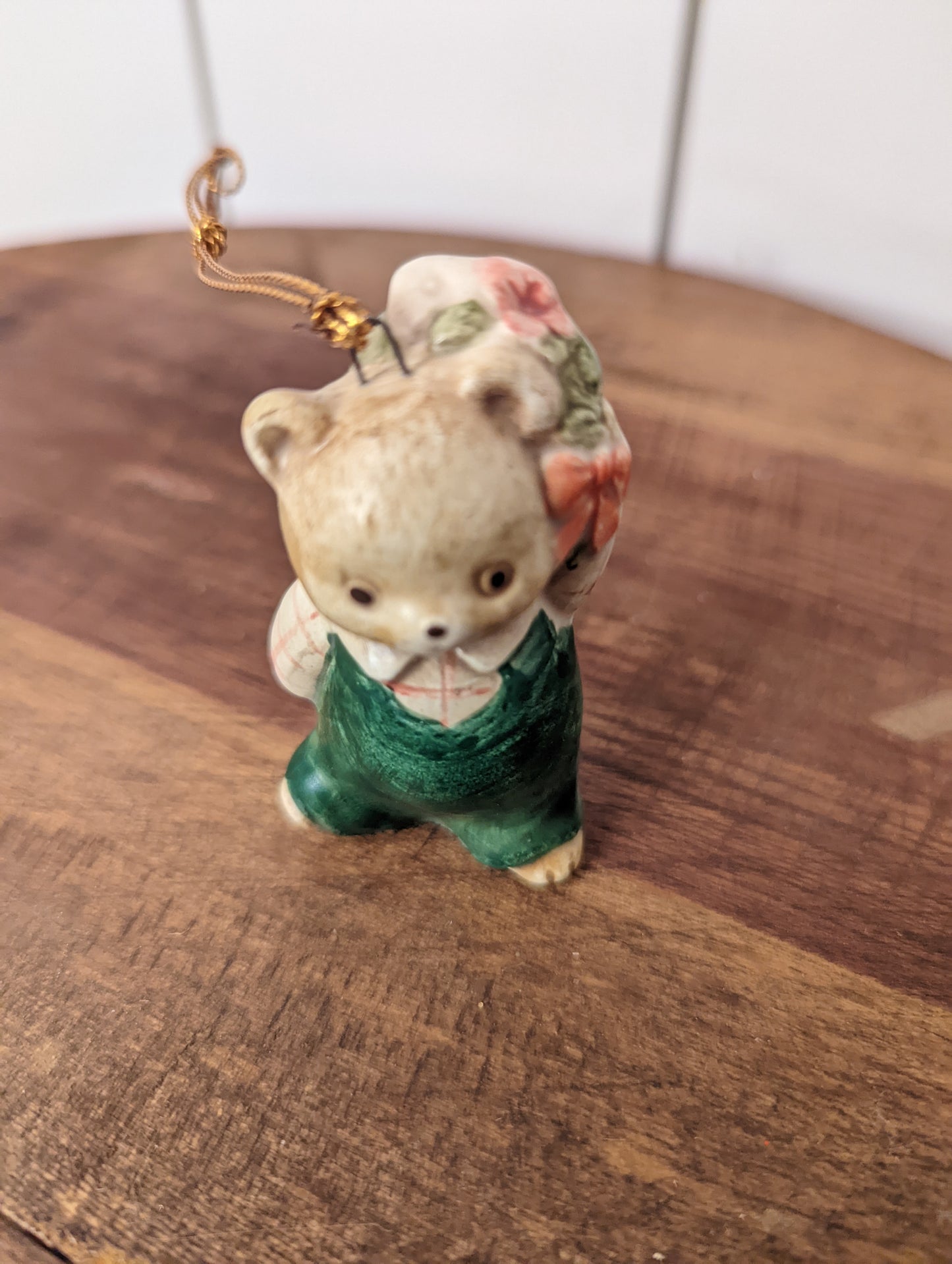 Vintage Bear Ornament