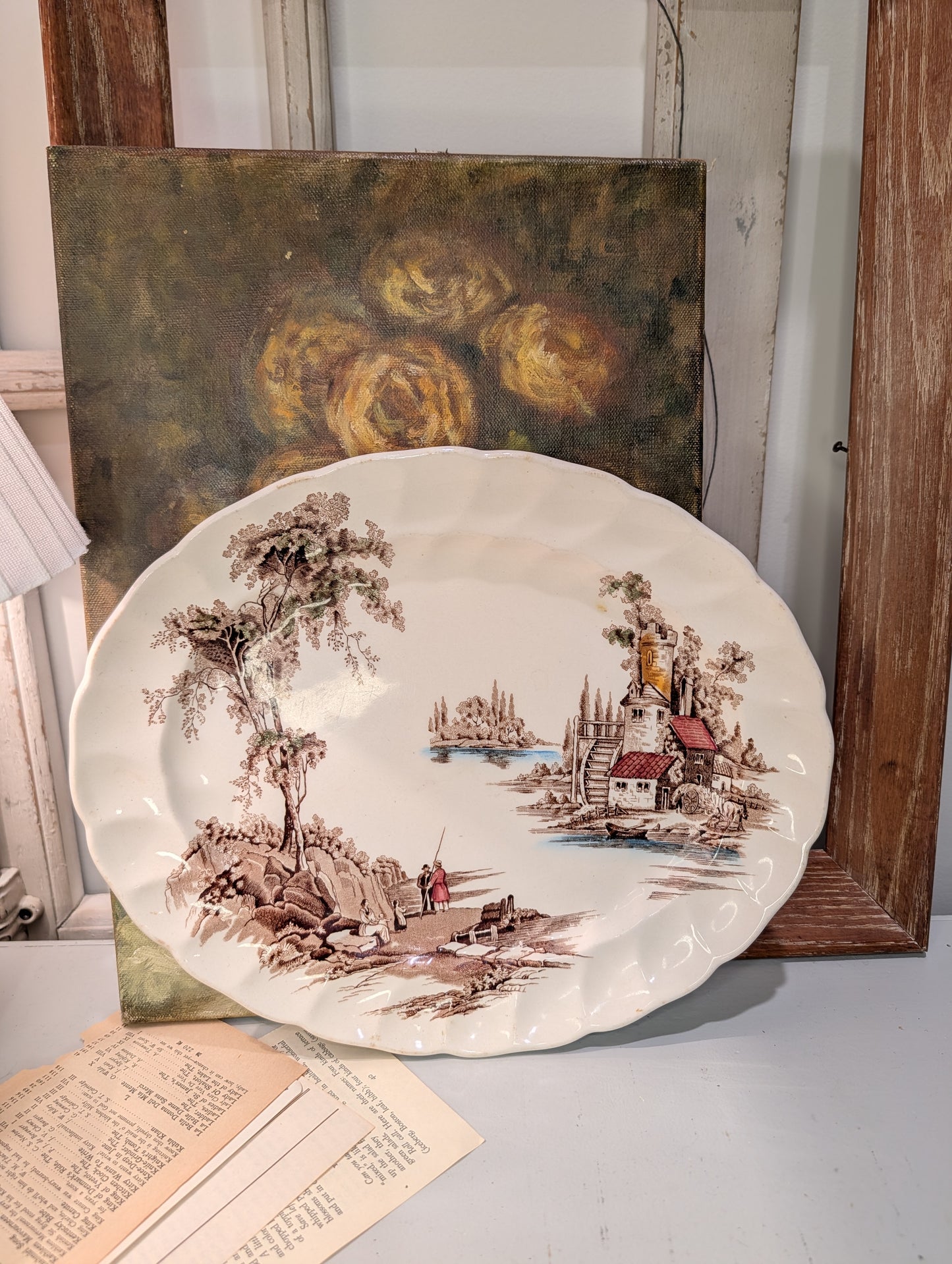 Johnson Brothers Old Mill Platter