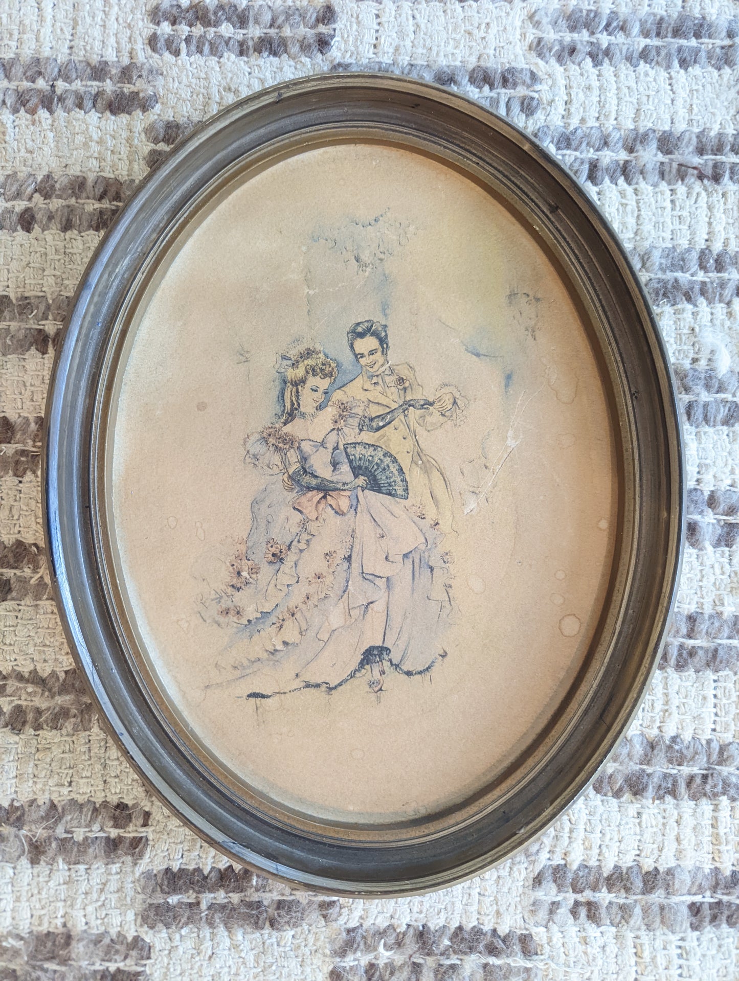 Vintage Oval Art