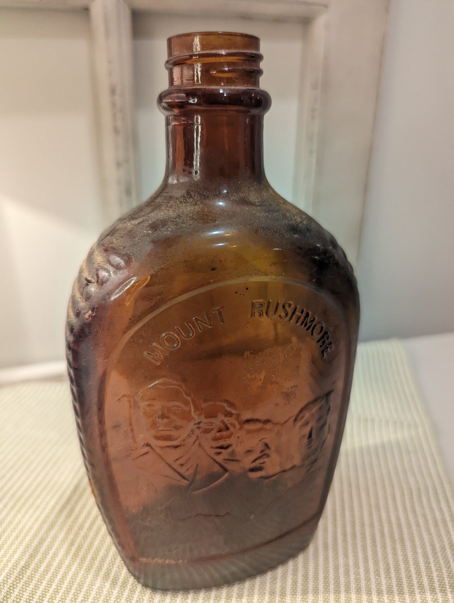 Mount Rushmore Syrup Bottle