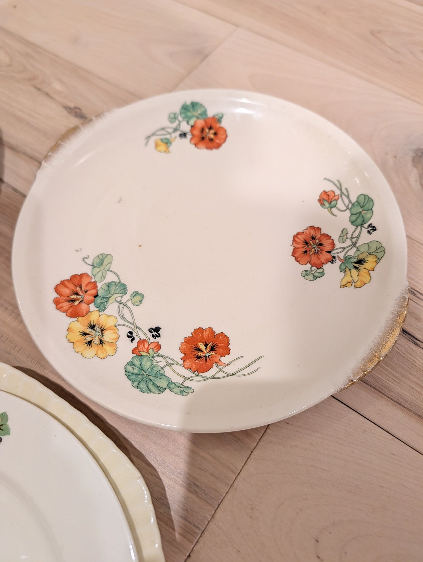 Poppy and Rose Plates