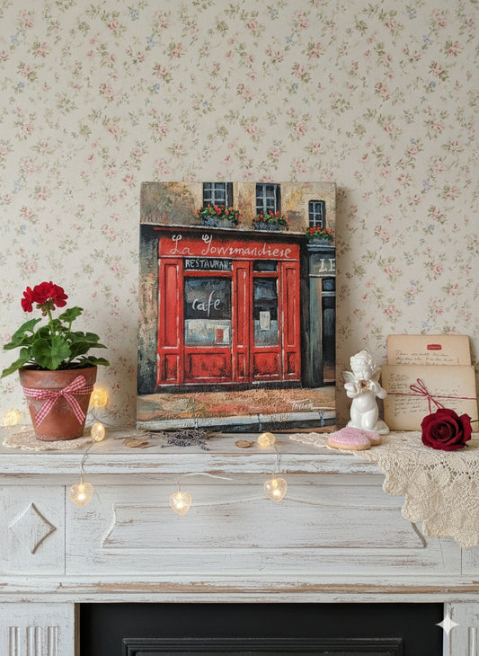 Café des Amis Painting