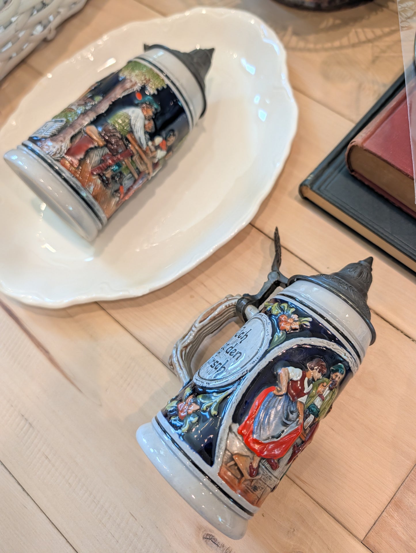 Rare Vintage German Beer Steins