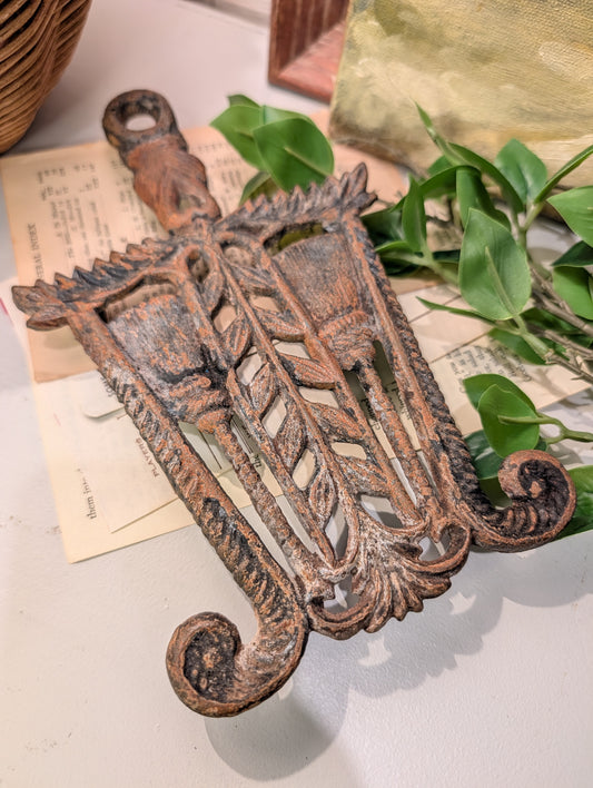 Vintage Cast Iron Trivet