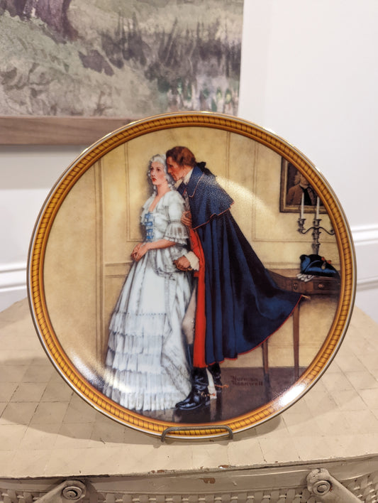 "The Unexpected Proposal" Decorative Plate