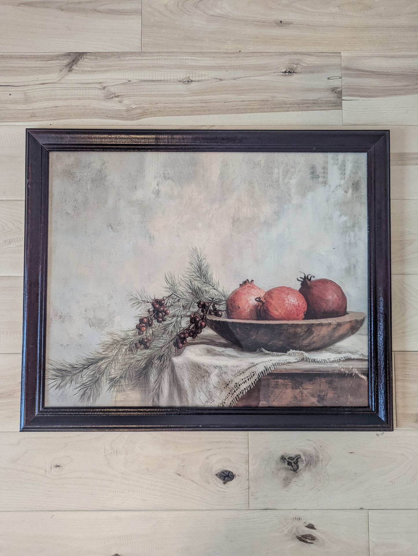 Pomegranate in Bowl 16x20