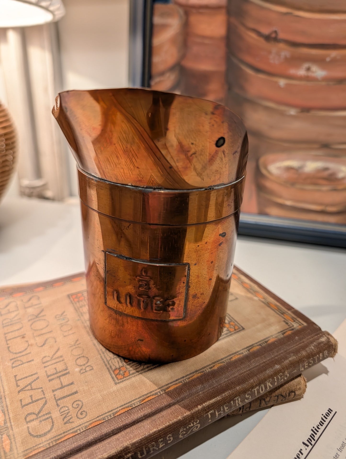 Copper scoop