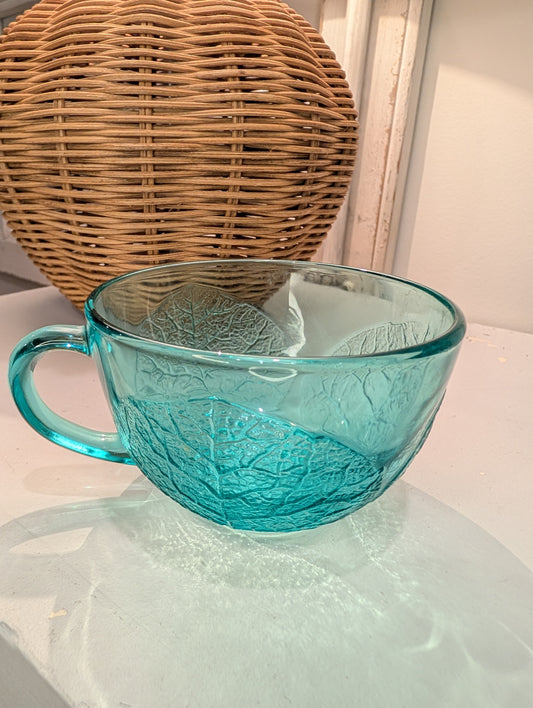Arcoroc Aspen Turquoise glass cups (set 6)