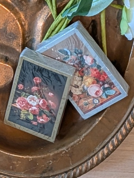 Vintage Floral Playing Cards