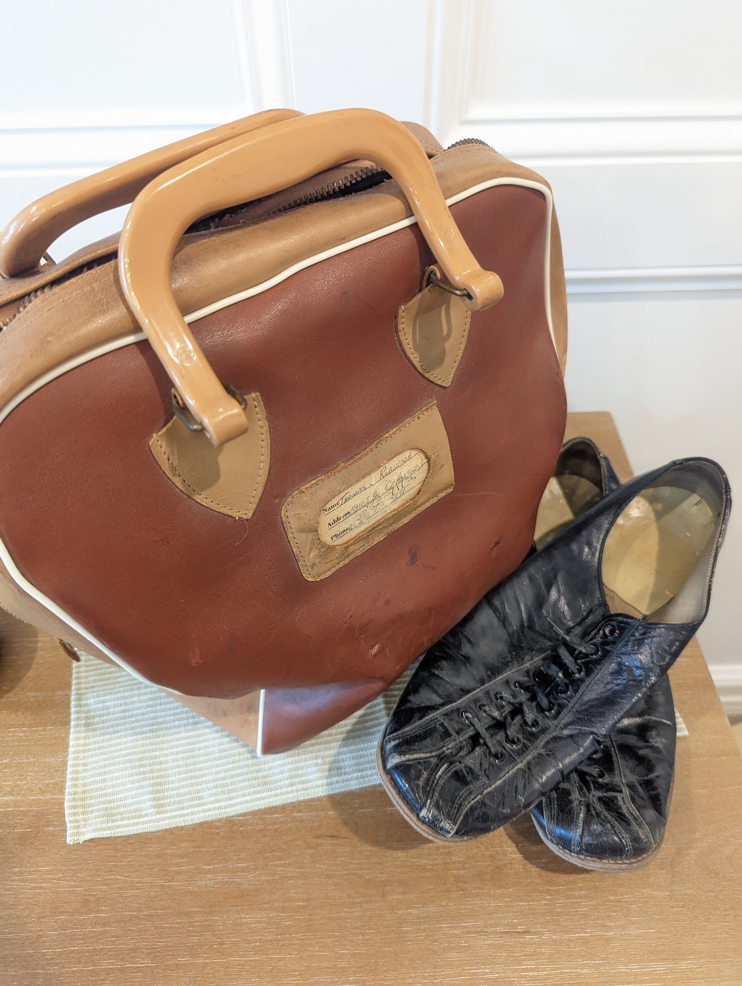 Vintage Bowling Bag and Shoes 🎳