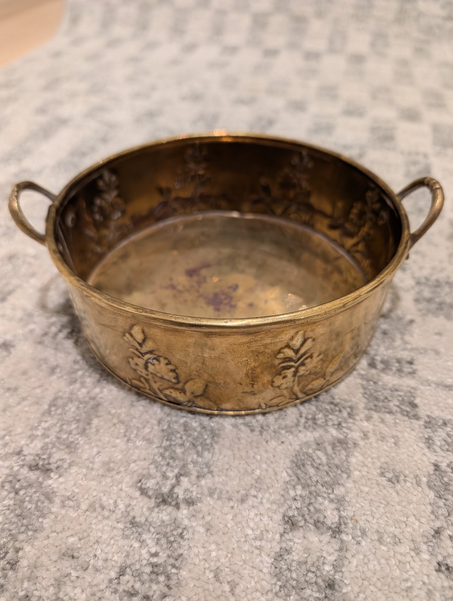 Large Brass Bowl