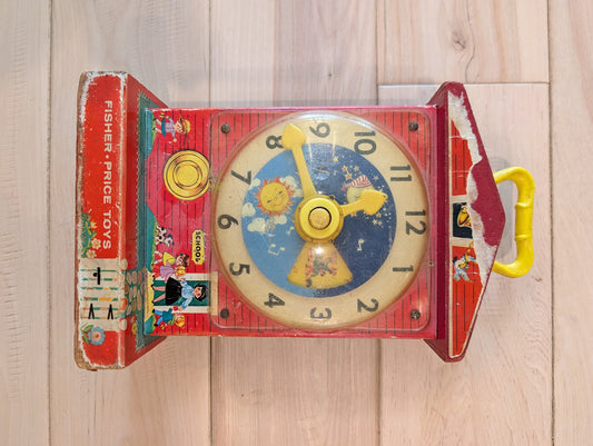 Fisher-Price Music Box Teaching Clock