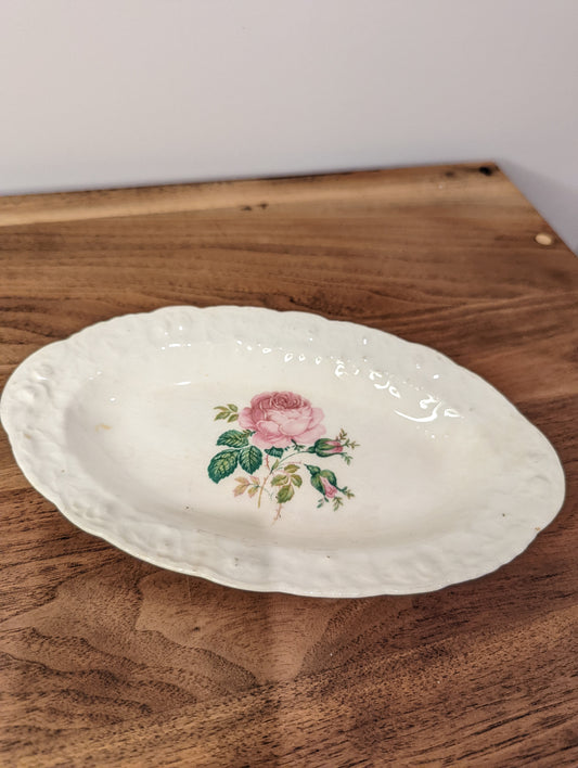 Floral plate