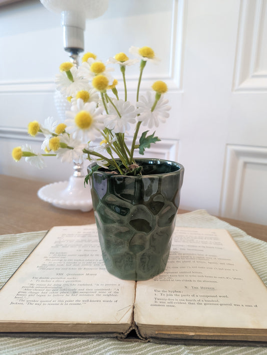 Green Glass Container