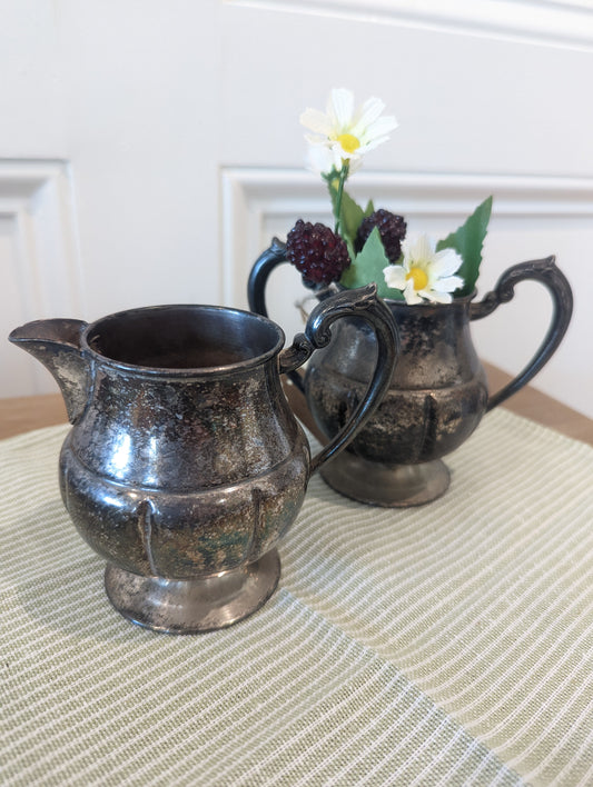 Vintage Cream and Sugar