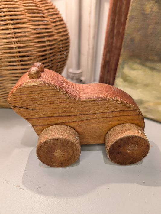 Wood Frog Toy