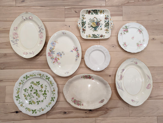 Floral Plate Wall Collection