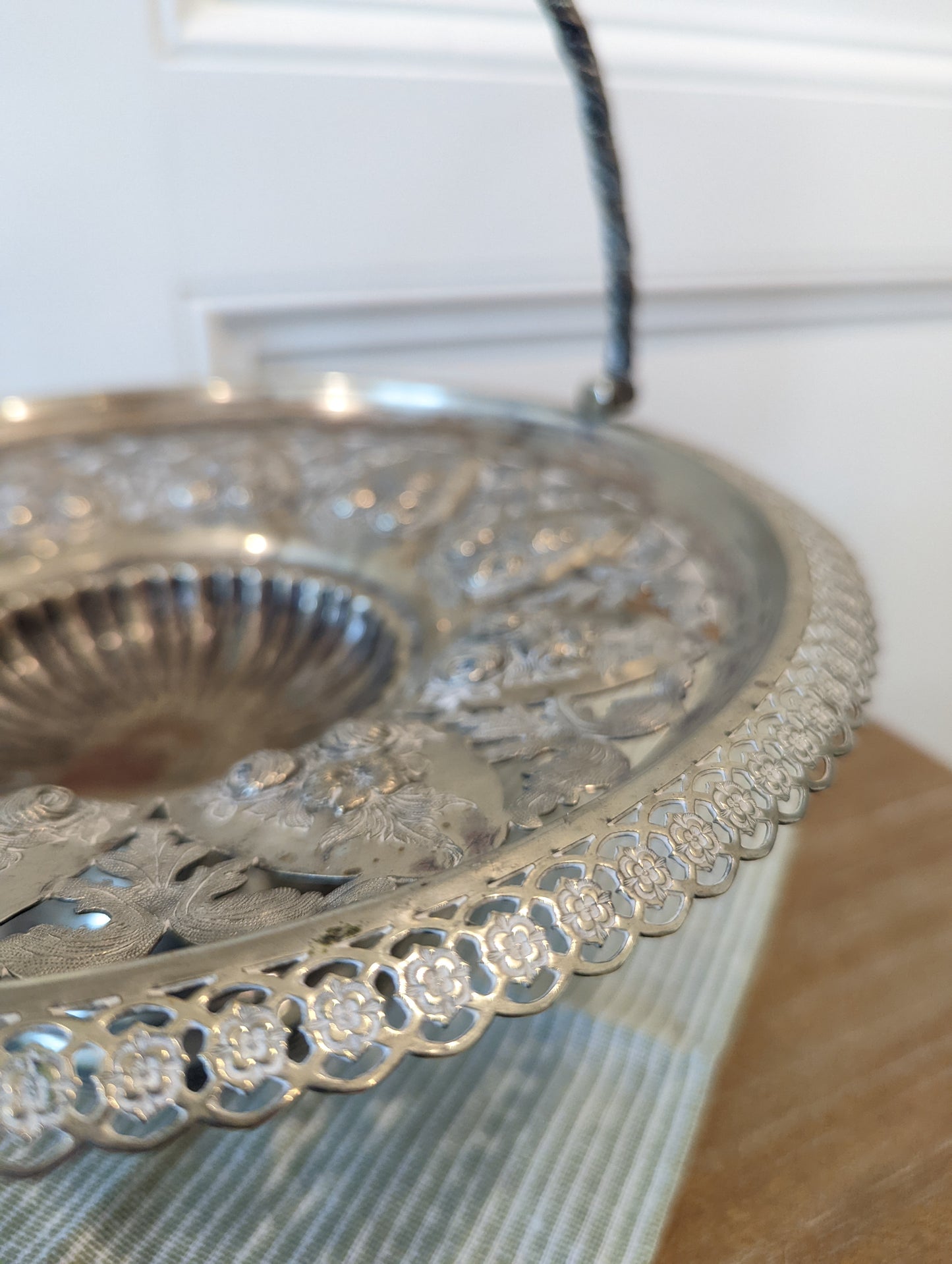 Antique Bridal Basket