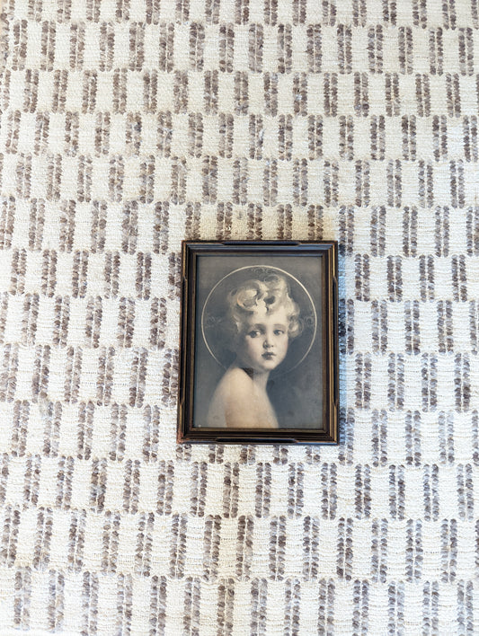 Light of the World in Vintage Frame (8x10)