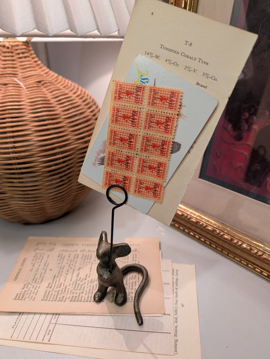 Little Mouse Card Holder