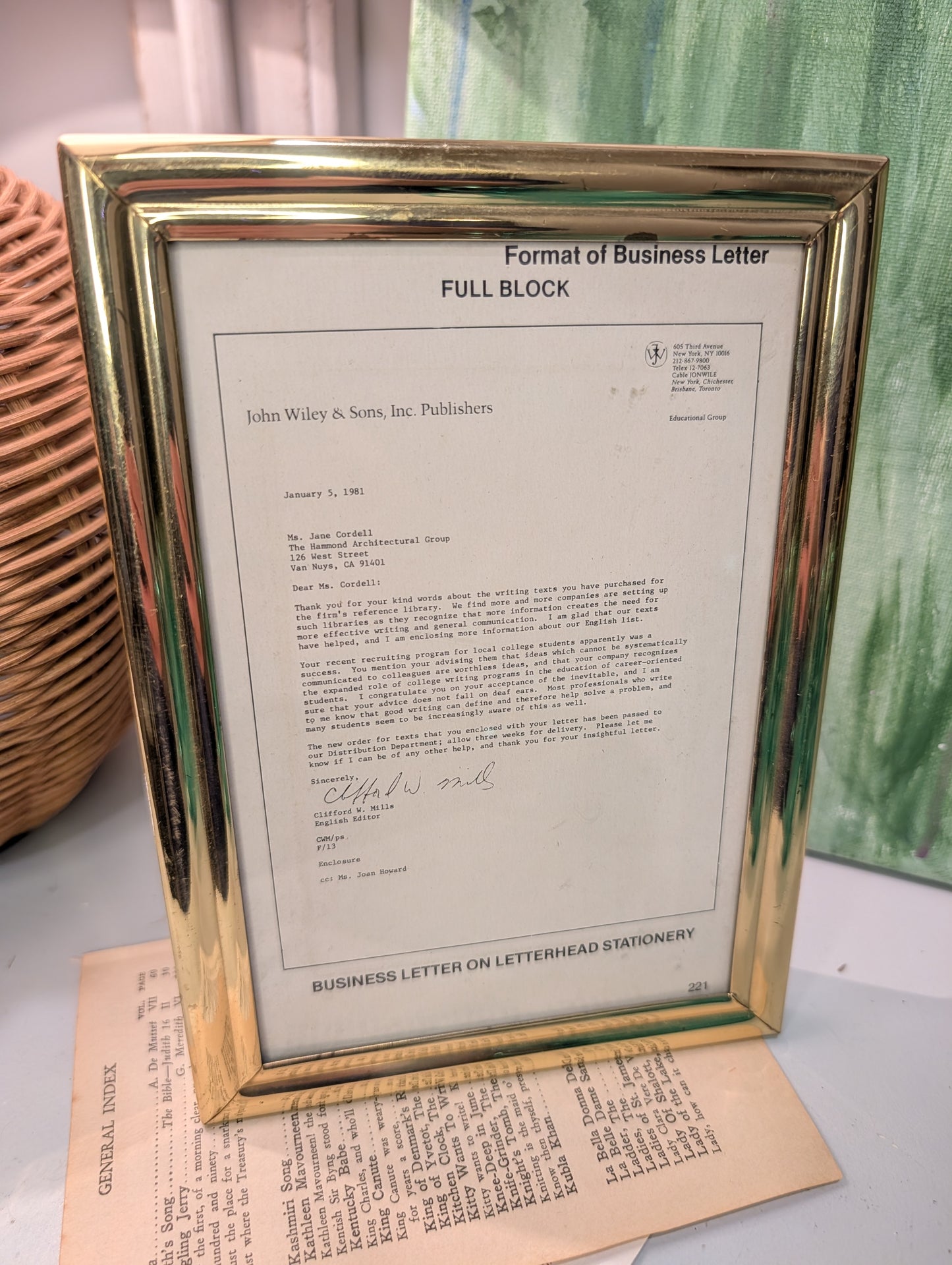 Brass Frame