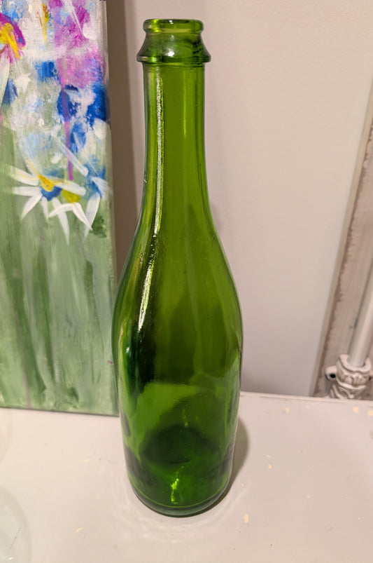 Green Champagne Bottle