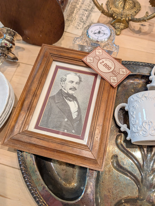 19th-century Victorian gentleman's portrait Replication